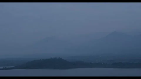 Two magnificent lakes are excellent photogenic. Stock Footage 306598409