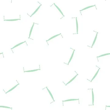 Two man forest saw glyph vector seamless pattern Stock Illustration