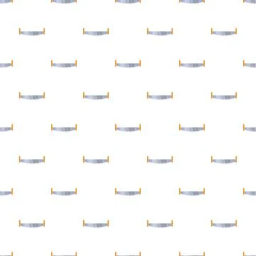 Two man saw pattern representing vintage woodworking tools Illustrazione stock