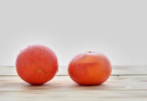 Two mandarins Foto stock