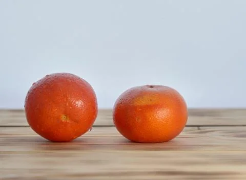 Two mandarins Foto stock
