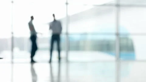 Two mans silhouette Stock Footage 917355