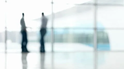 Two mans silhouette Stock Footage 1215040