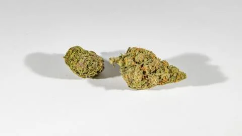 Two Marijuana Nugs Stock Photos