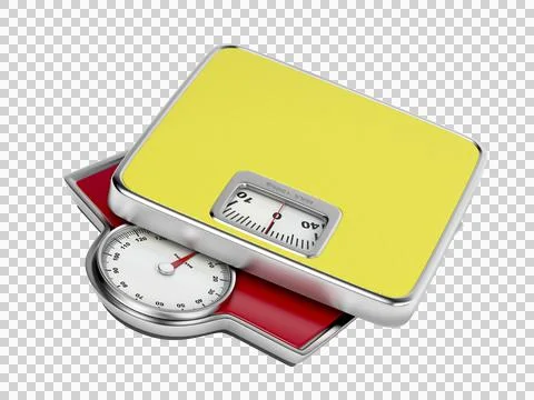 Two mechanical weighing scales Stock Illustration
