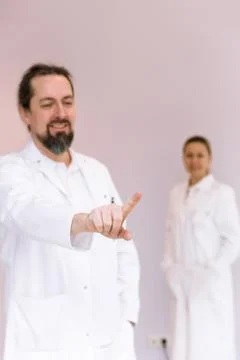 Two medic professionals 写真素材