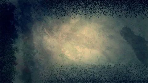 Two Medieval Armies Charging at Each Other in a Battle Field Stock Footage 84257135