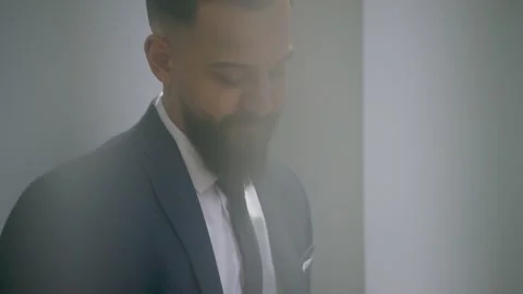 Two men discussing in an office. Stock Footage 237078408