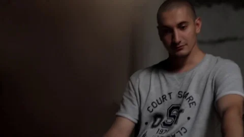 Two men have been negotiating at the table close-up Video stock 71575767