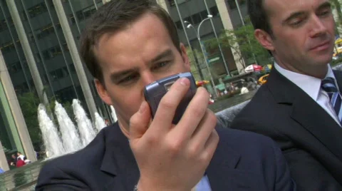 Two men with smart phone Video stock 844916