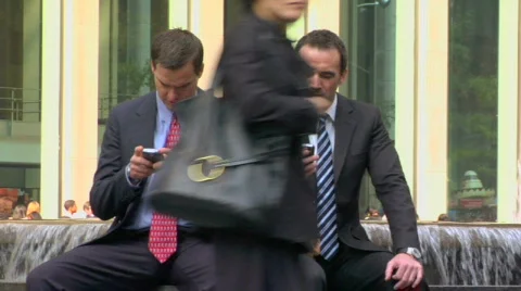 Two men with smart phone Video stock 844918