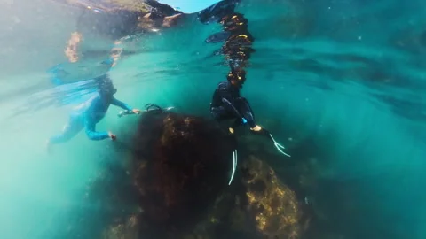 Men Underwater Stock Videos – Royalty-Free HD & 4K Videos