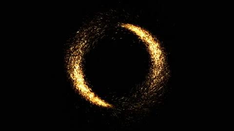 Two meteors going around. 動画素材 97937028