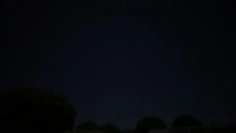 Two Meteors in Real Time 4K Stock Footage 146238460