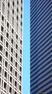 Two modern skyscraper Stock Photos