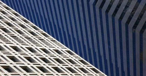 Two modern skyscraper Stock Photos