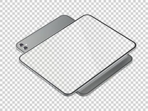 Two modern tablet computers Stock Illustration