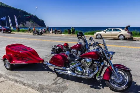 Two motorcycles Stock Photos