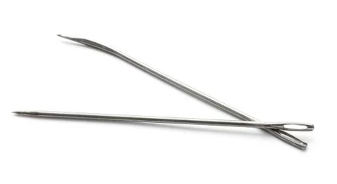 Two needles Stock Photos