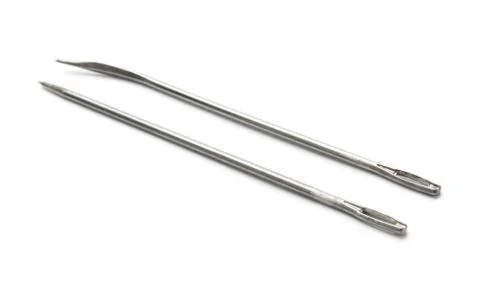 Two needles Stock Photos
