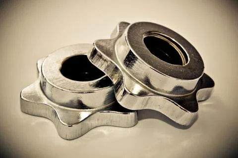 Two nuts Stock Photos