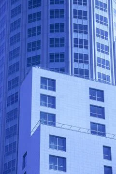 Two office building Foto stock