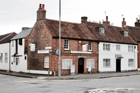 Two old buildings Stock Photos