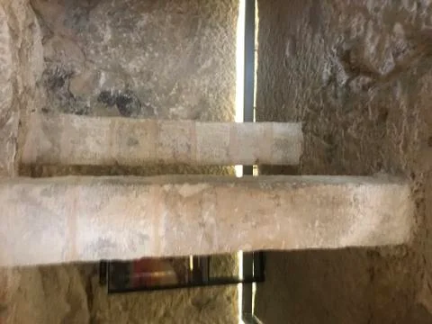 Two old columns Stock Photos