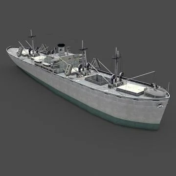 3D Model: Two Old Ships ~ Buy Now #78089965 | Pond5