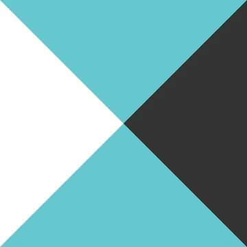 Two opposites, black, white Stock Illustration