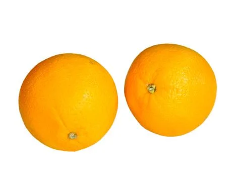 Two orange fruit food background Stock Photos