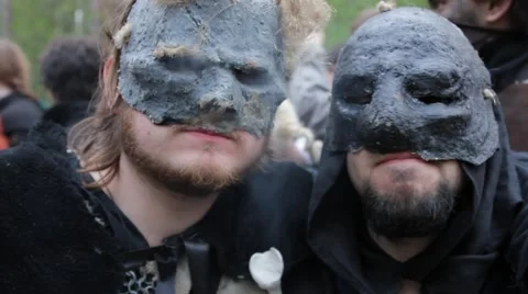 Two orcs exhale the smoke Stock-Footage 40491280