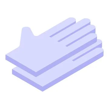 Two pairs of protective gloves lying are representing safety at work Stock Illustration