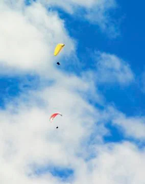 Two Parachute Wings Stock Photos