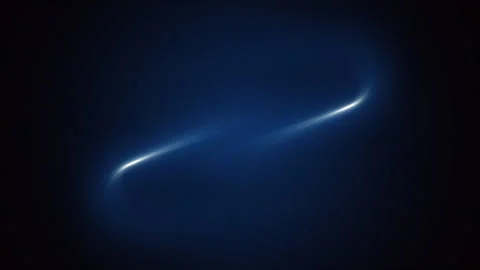 Two-part blue light in the dark Vídeo Stock 315714902