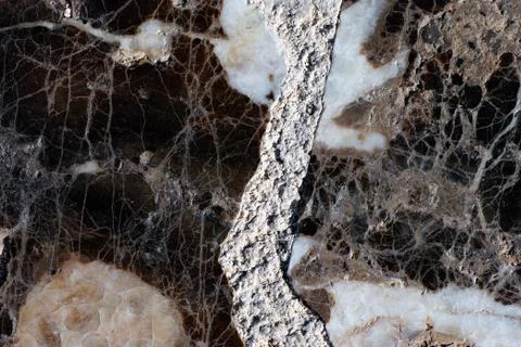 Two part of marble Stock Photos