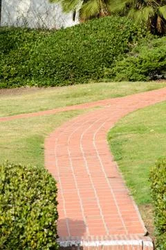 Two paths into one Stock Photos