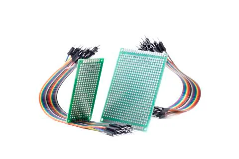 Two pcb colours Stock Photos