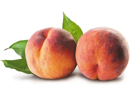 Two peaches Foto stock