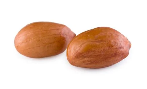 Two peanut`s Stock Photos