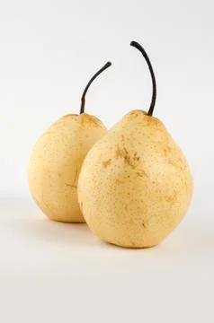 Two pears Stock Photos