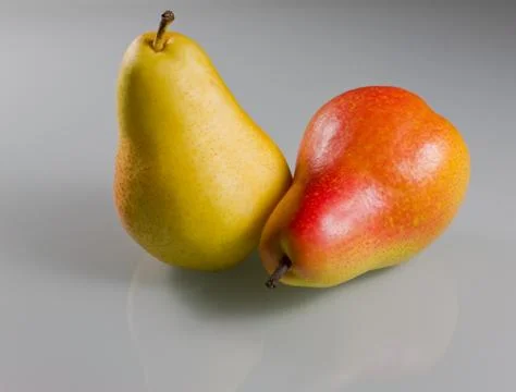 Two pears Stock Photos