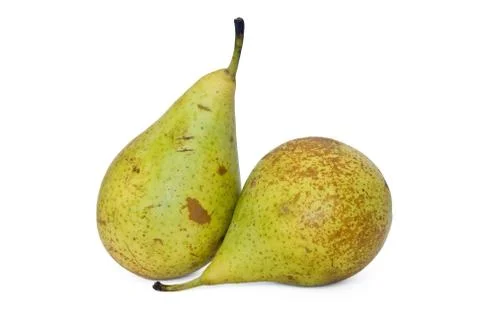 Two pears Stock Photos