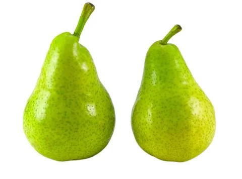 Two pears Stock Photos