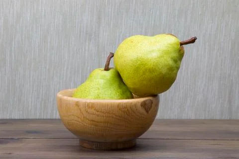 Two pears Stock Photos