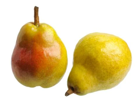 Two pears Stock Photos