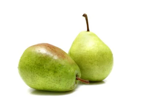 Two pears Stock Photos