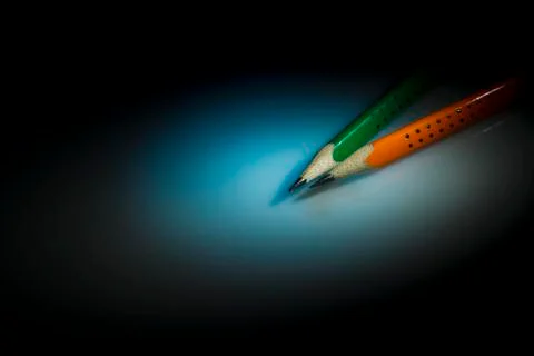 Two pencil Stock Photos