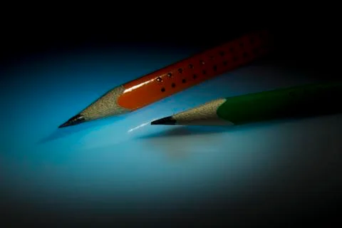 Two pencil Stock Photos