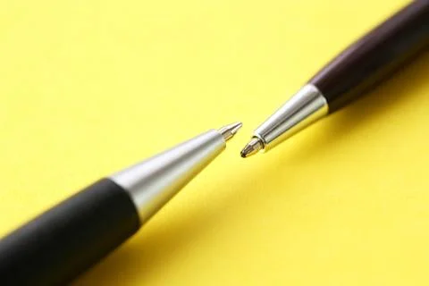 Two Pens Stock Photos